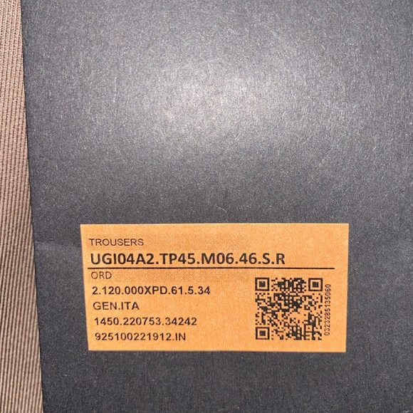 ZEGNA Brown Cotton-Wool Luxury Pants - Picture 4 of 6